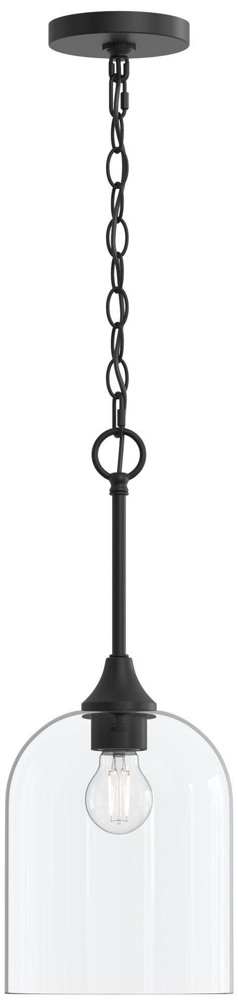 Image 7 Ilia 1-Light Pendant with Clear Glass Shade more views