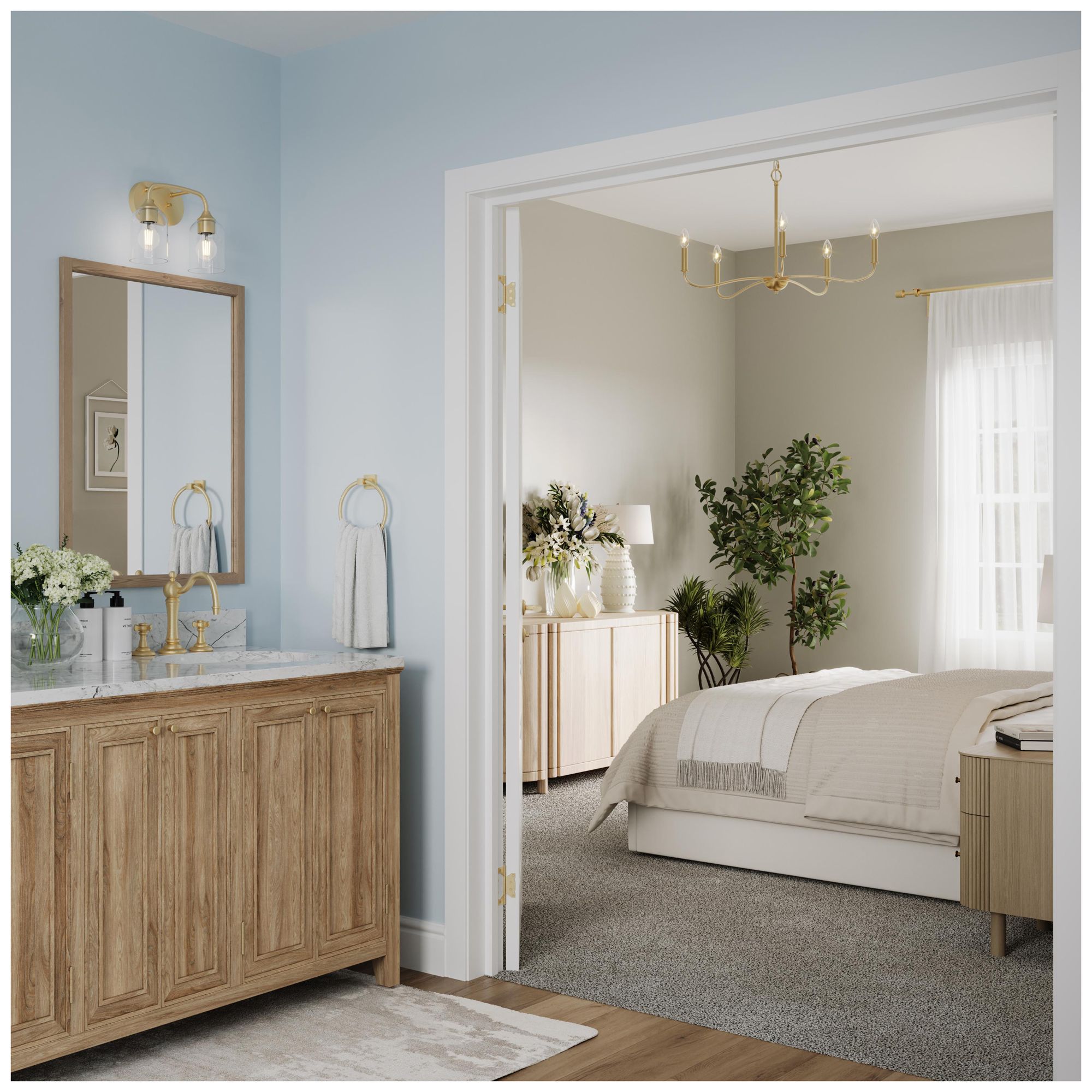 Ilia 5-Light Chandelier