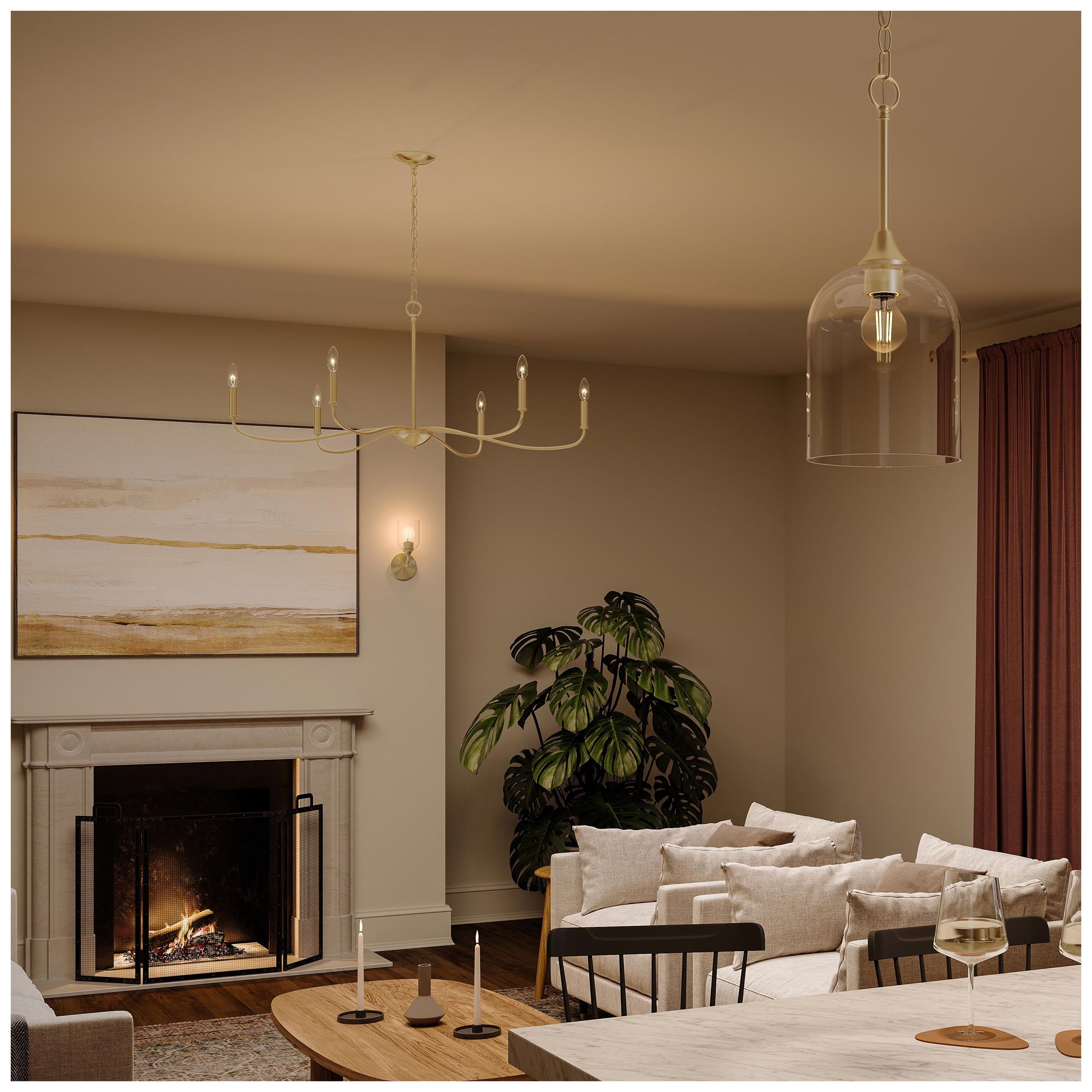 Image 5 Ilia 6-Light Extra Large Chandelier more views