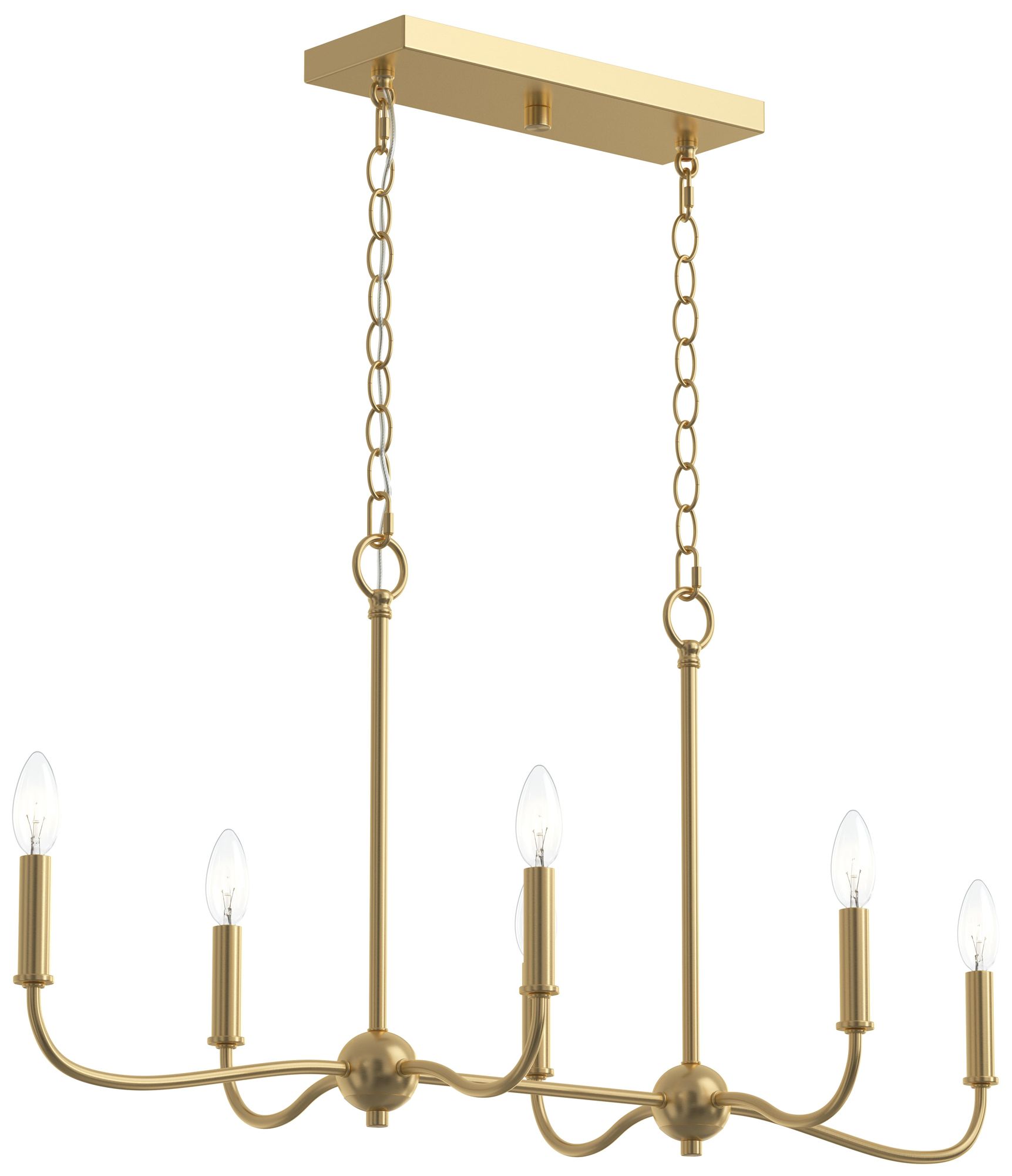 Ilia 6-Light Island Chandelier
