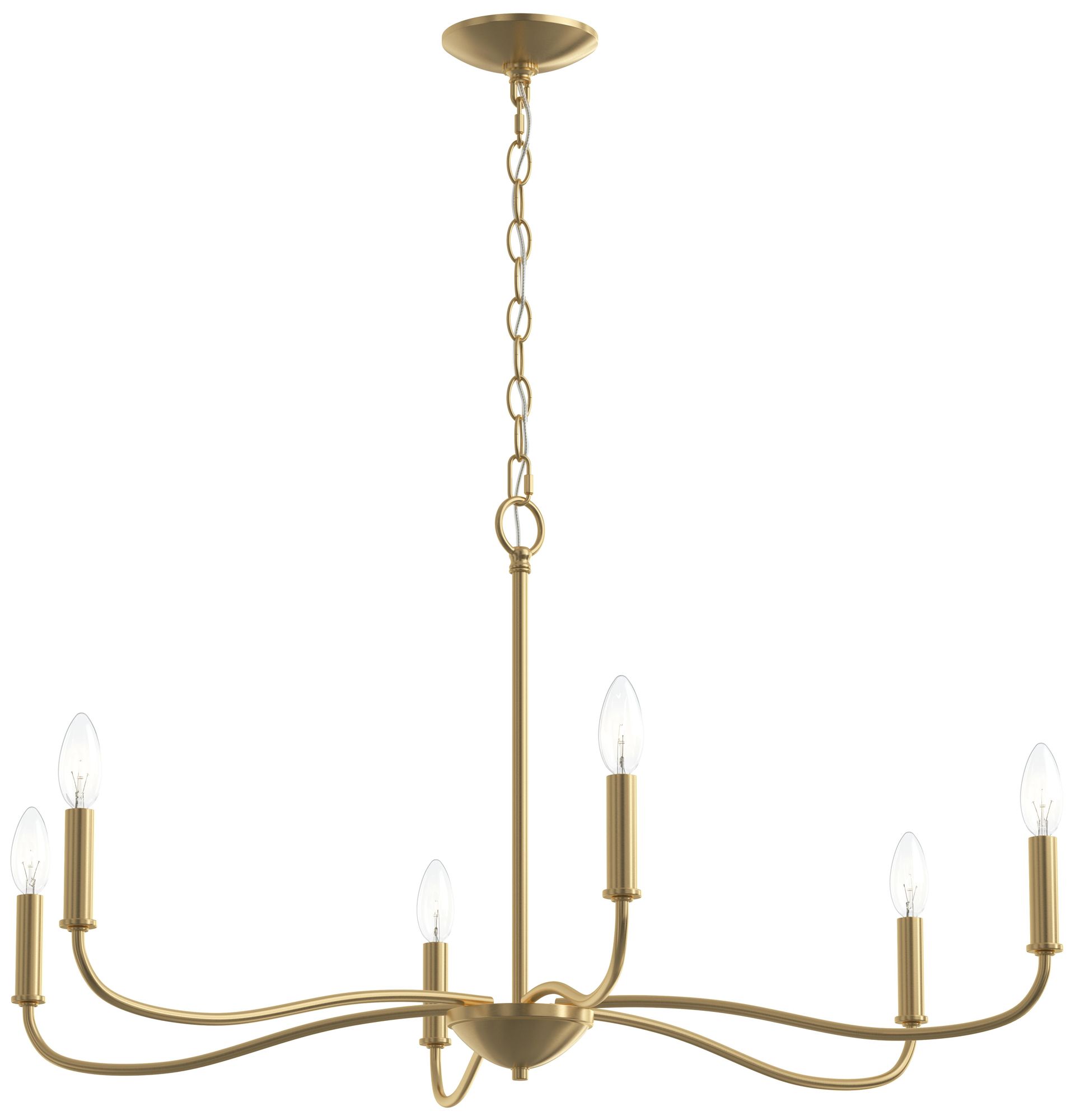 Ilia 6-Light Large Chandelier