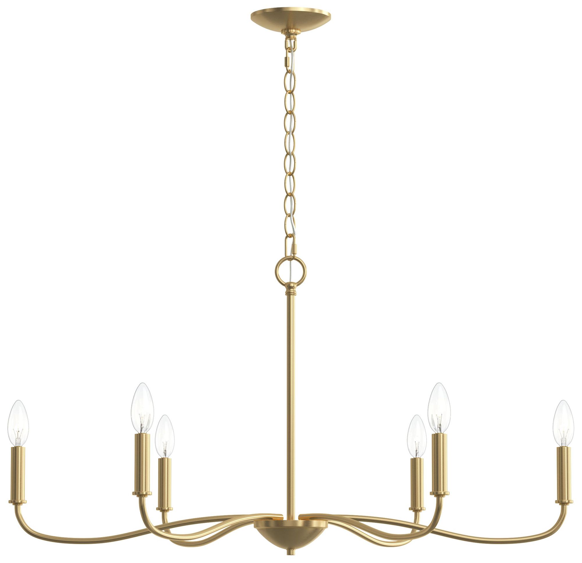Ilia 6-Light Large Chandelier