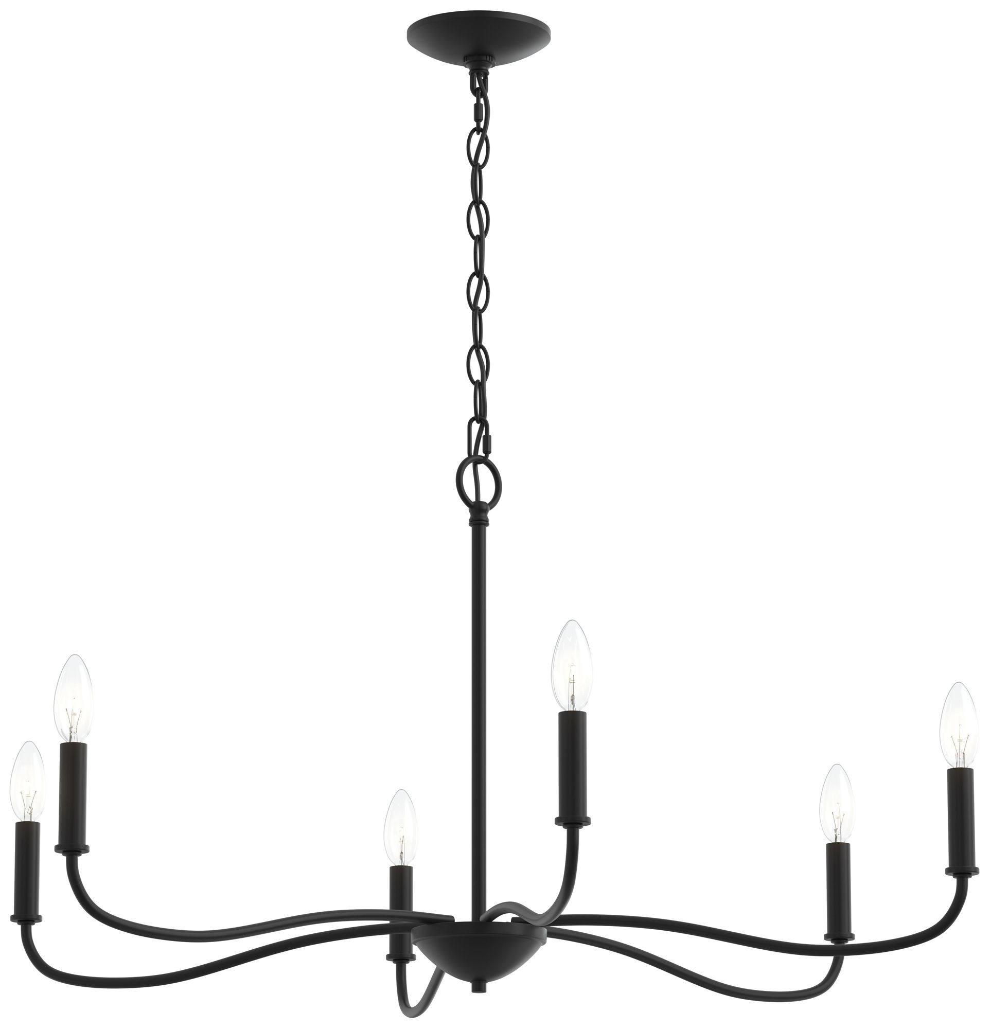 Ilia 6-Light Large Chandelier