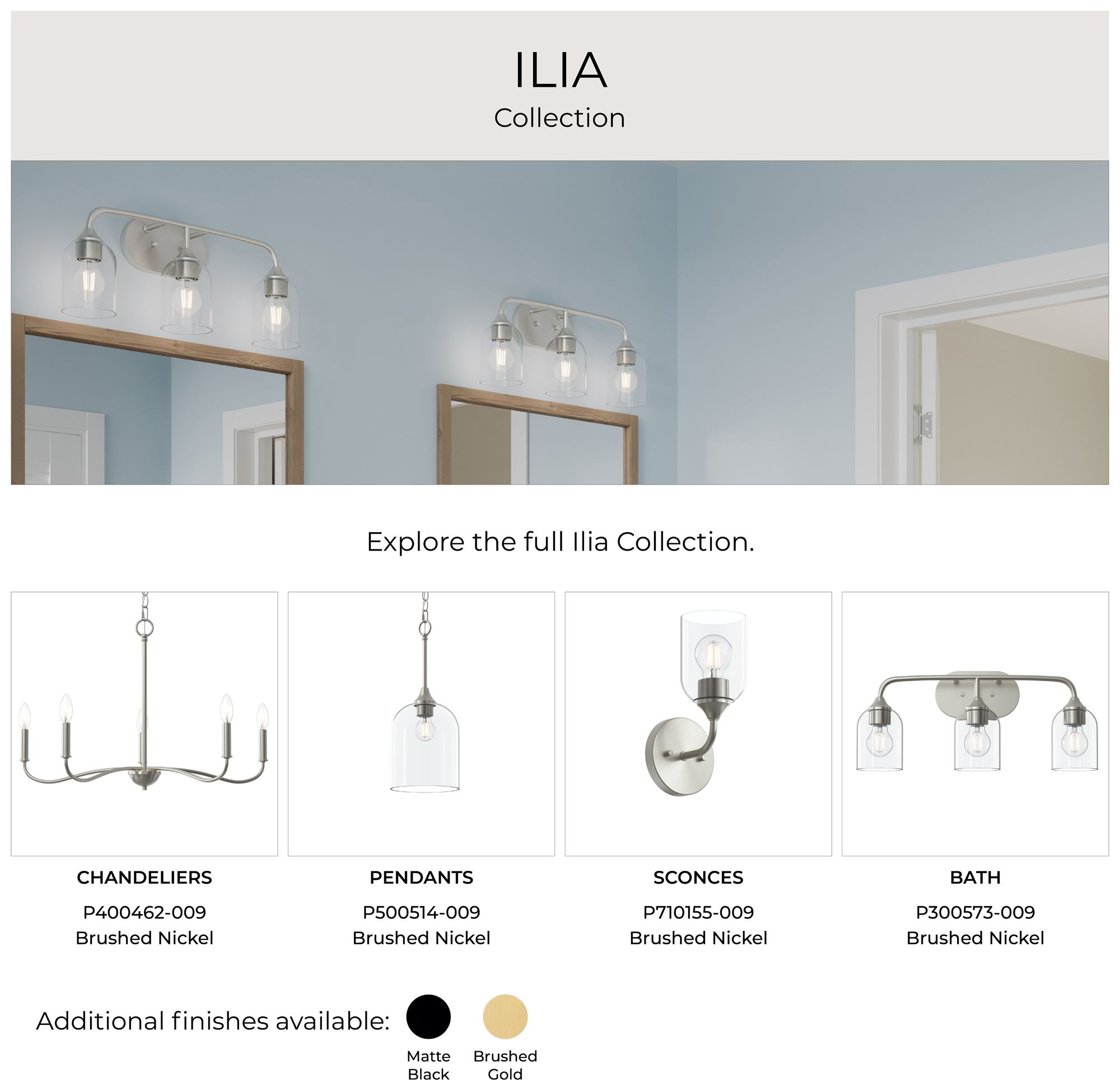 Ilia 9-Light Two-Tier Chandelier