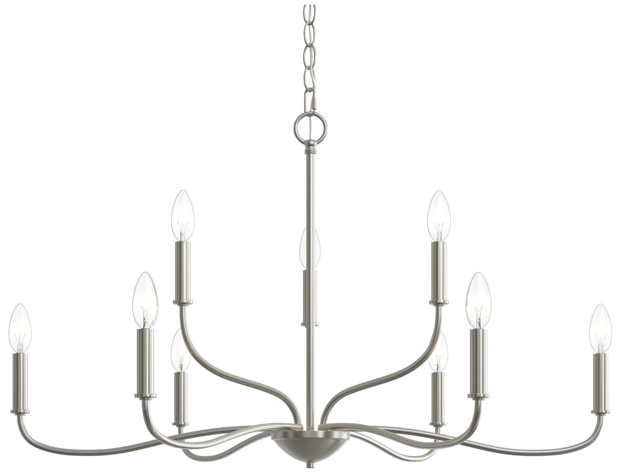 Image 7 Ilia 9-Light Two-Tier Chandelier more views