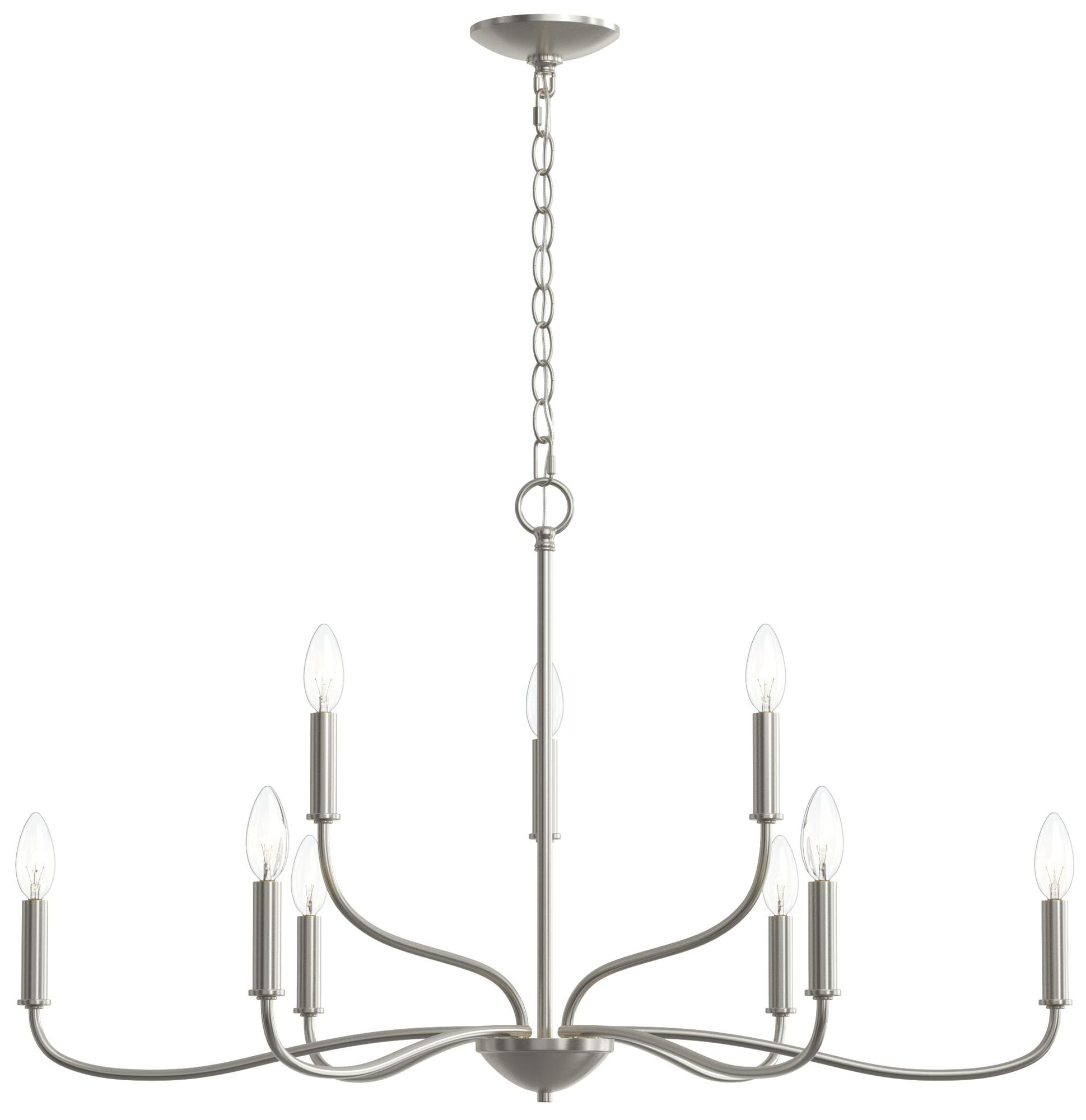 Ilia 9-Light Two-Tier Chandelier