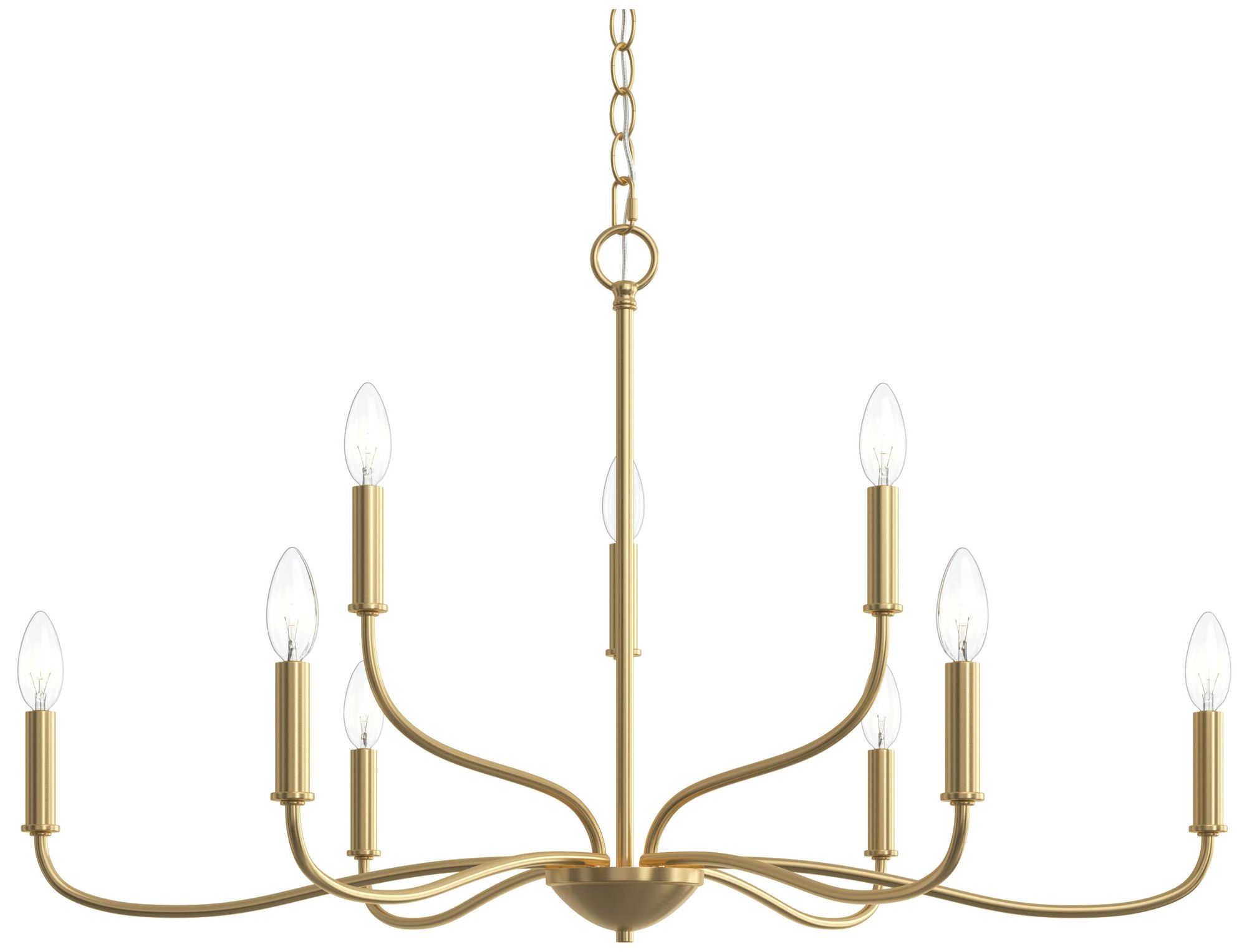 Image 7 Ilia 9-Light Two-Tier Chandelier more views