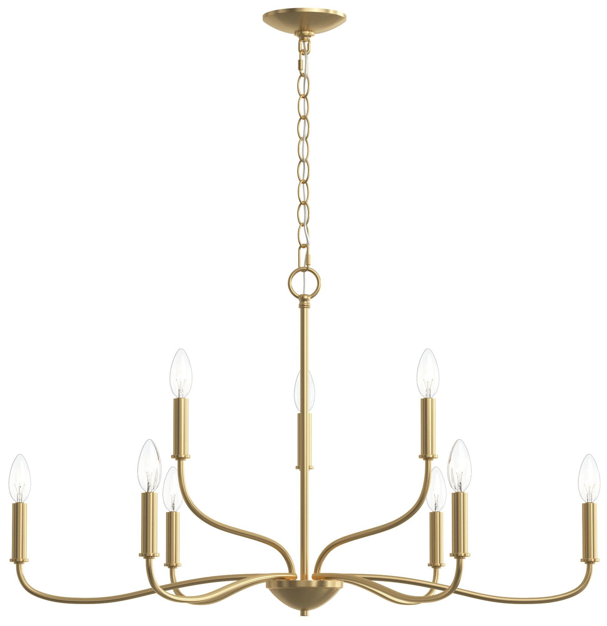 Ilia 9-Light Two-Tier Chandelier