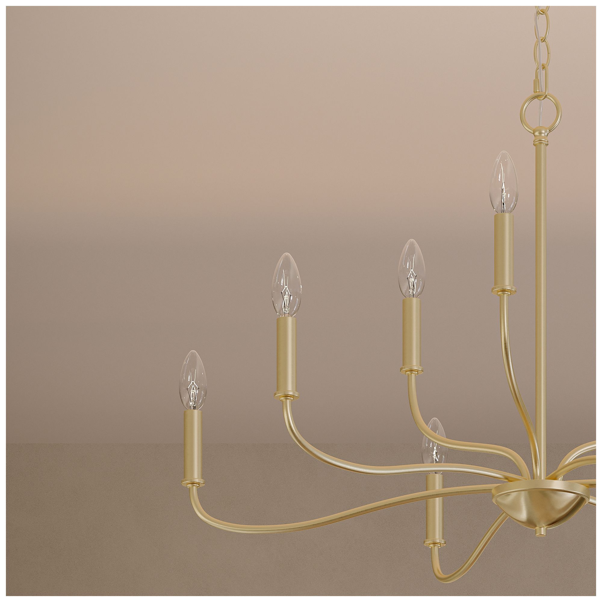 Ilia 9-Light Two-Tier Chandelier