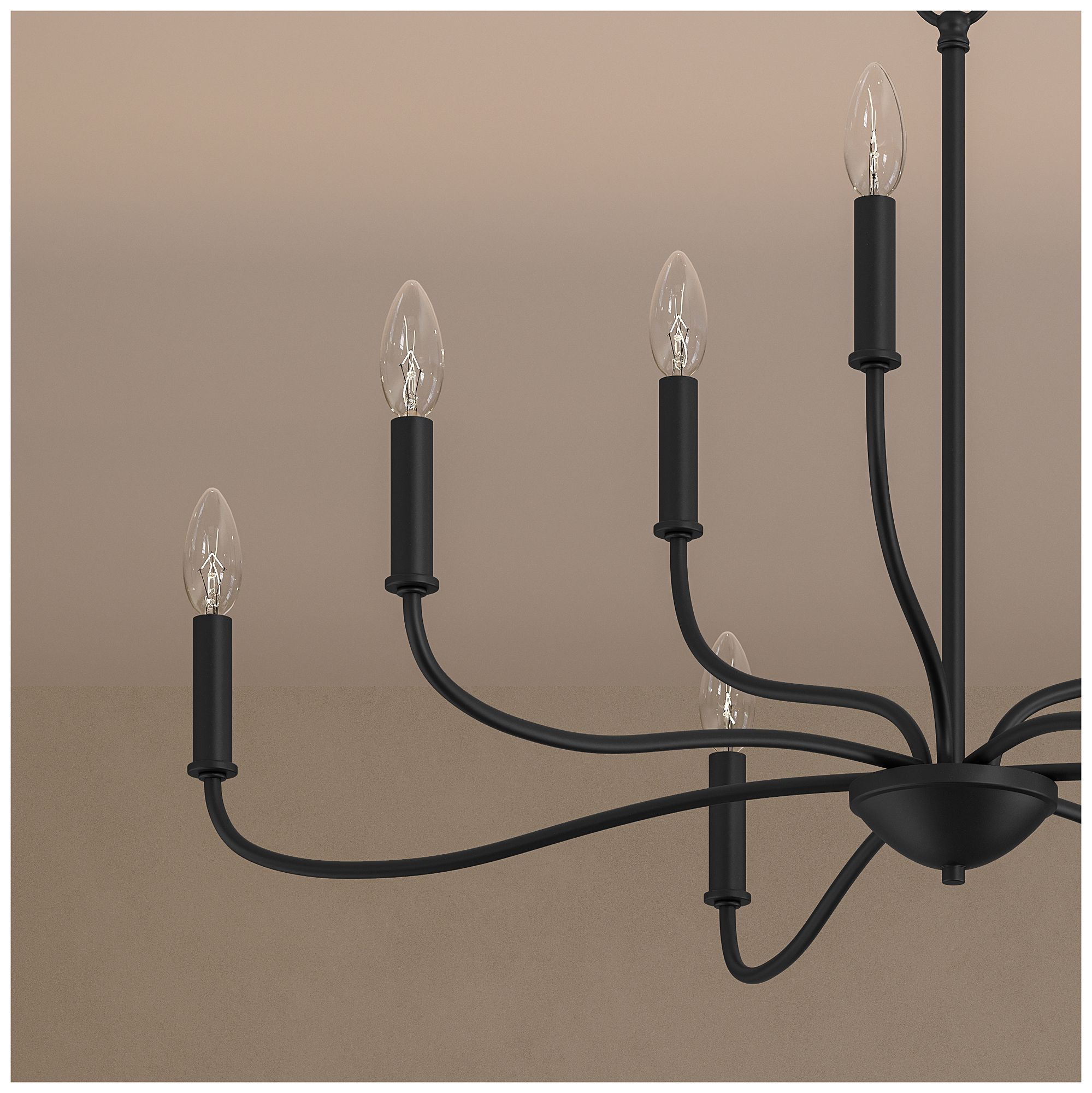 Ilia 9-Light Two-Tier Chandelier