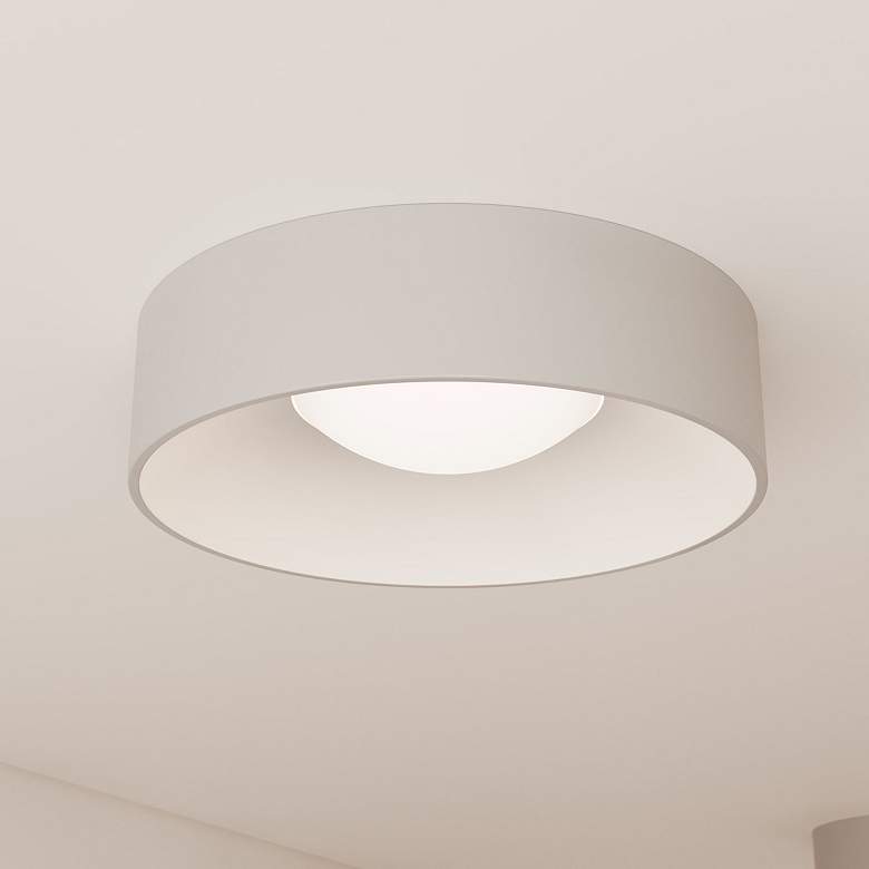 Image 1 Ilios 14" LED Surface Mount - Satin White