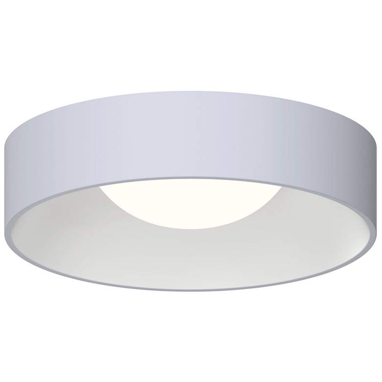 Image 1 Ilios 22" Wide Dove Gray LED Flush Mount