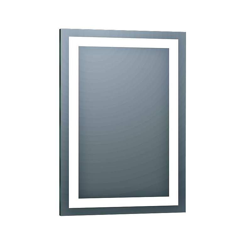 Image 1 Illume LED Backlit 20 inch x 30 inch Rectangular Wall Mirror