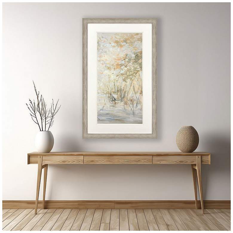 Image 4 Illuminated Landscape III 32"W x 52"H Framed Art more views