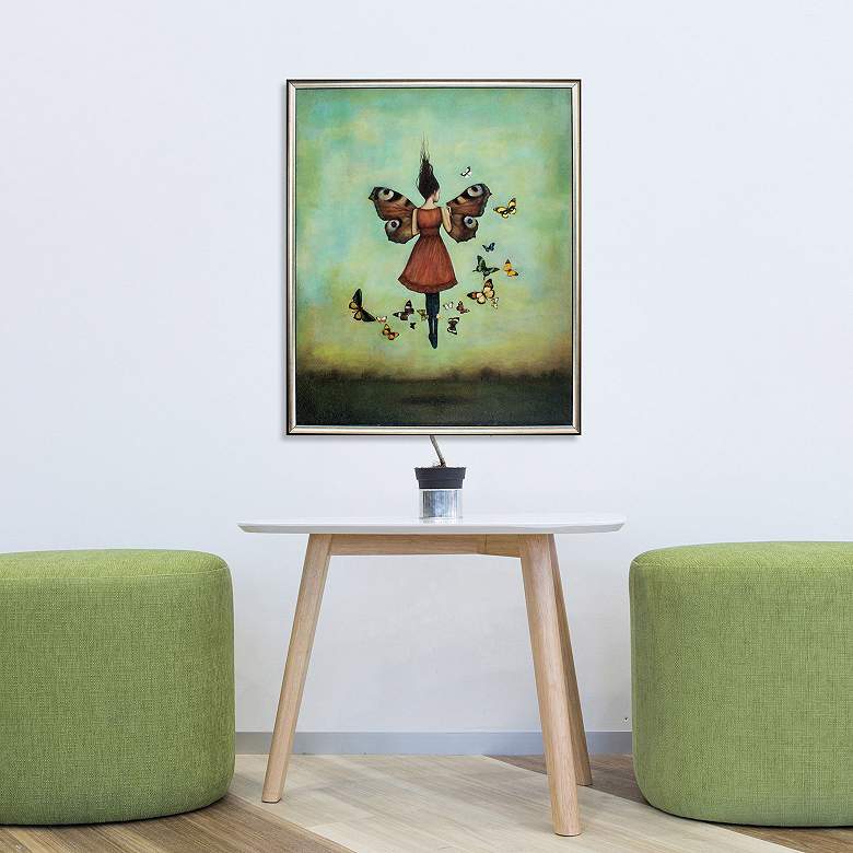 Image 2 Imago Sky 25"W x 31"H Non-Glass Framed Art more views