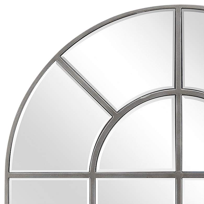Image 3 Iman 30" x 44" Arch Window Pane Wall Mirror more views