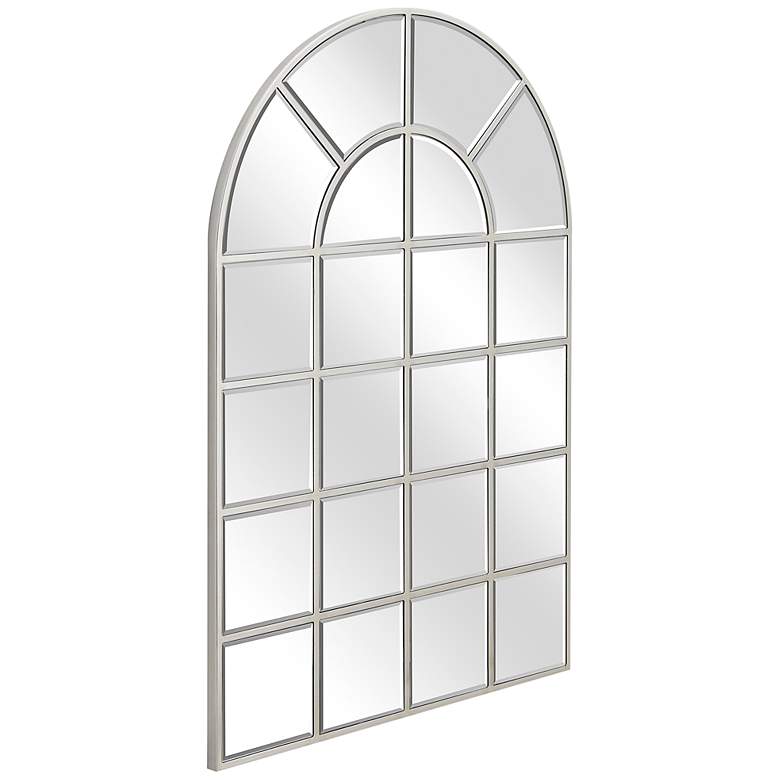 Image 4 Iman 30" x 44" Arch Window Pane Wall Mirror more views