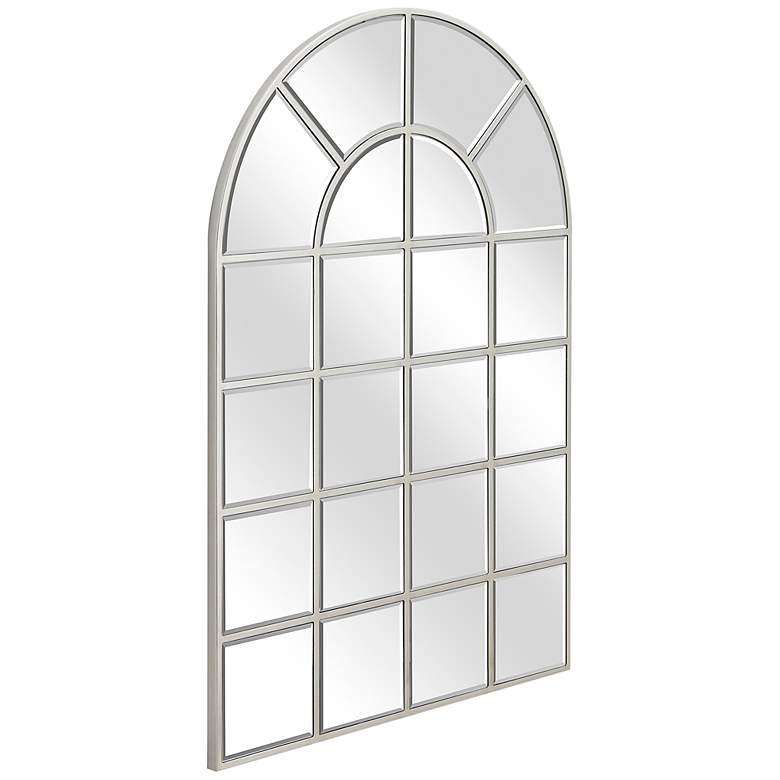 Image 4 Iman 30 inch x 44 inch Arch Window Pane Wall Mirror more views