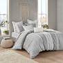 Thumbnail1 of Imani Gray King/Cal King 3-Piece Comforter Mini Set
