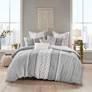 Thumbnail3 of Imani Gray King/Cal King 3-Piece Comforter Mini Set more views