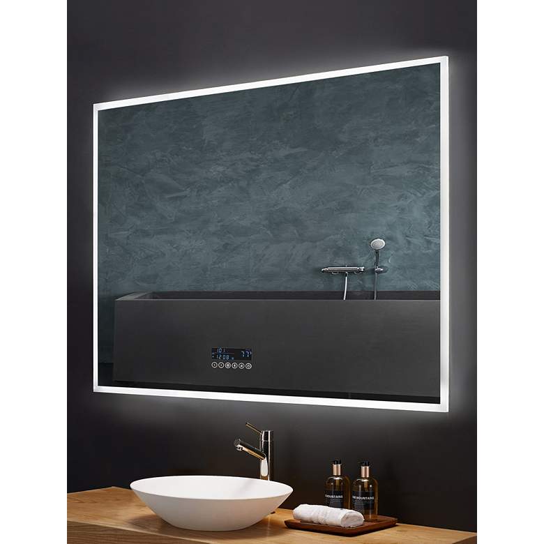 Image 6 Immersion 30" x 40" Rectangular Frameless LED Wall Mirror more views