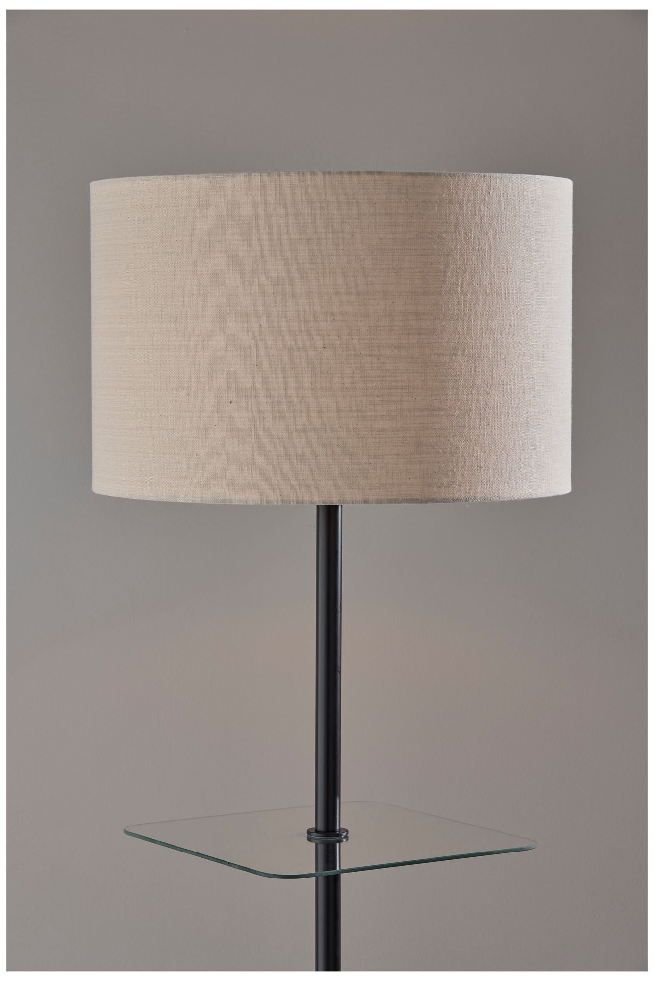 Image 6 Imogen Shelf Floor Lamp- Black more views