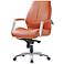 Impacterra Andrew Brown Faux Leather Office Chair