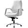Impacterra Andrew Ivory Faux Leather Office Chair