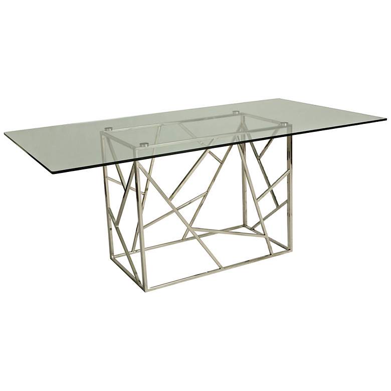 Image 1 Impacterra Firouzeh 70 inch x 39 inch Dining Table