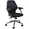 Impacterra Ibanez Black Adjustable Office Chair