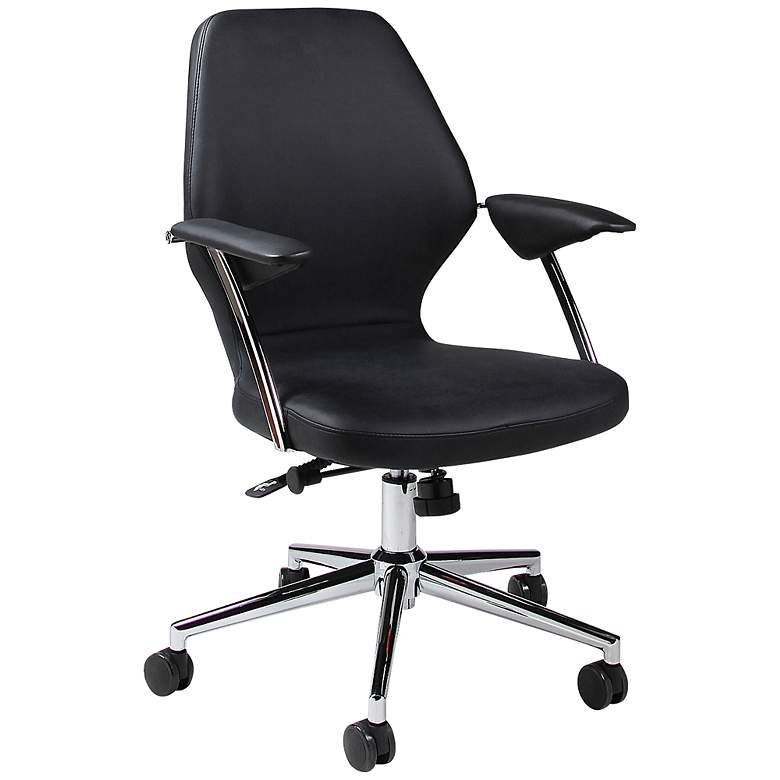 Image 1 Impacterra Ibanez Black Adjustable Office Chair