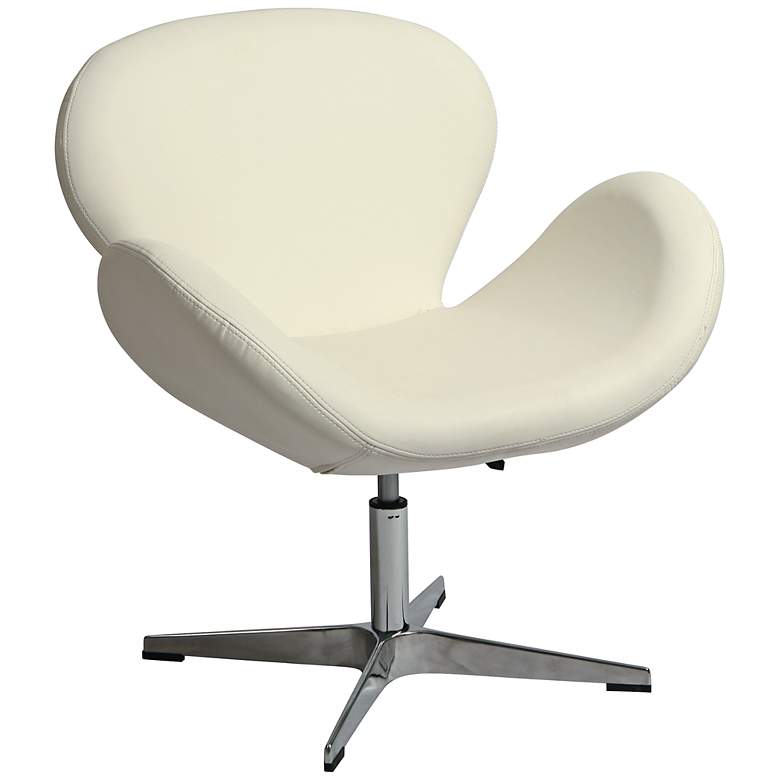 Image 1 Impacterra Le Parque Ivory and Chrome Club Chair