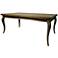 Impacterra Utopia Distressed Charcoal Dining Table