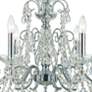 4_Imperial 26"W Polished Chrome 6-Light Crystal Chandelier more views