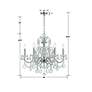 5_Imperial 26"W Polished Chrome 6-Light Crystal Chandelier more views