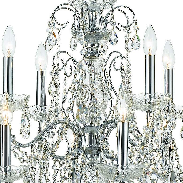 Image 4 Imperial 29 1/2" Wide Polished Chrome 12-Light Chandelier more views