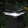 Watch A Video About the Imperial Black Outdoor Solar LED Post Cap