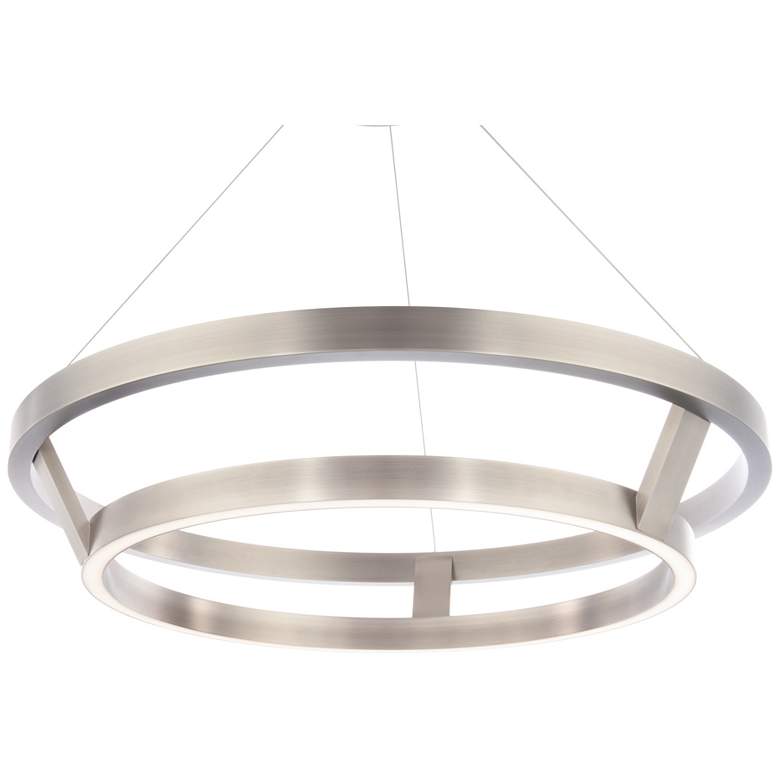 Image 1 Imperial 42 inch Brushed Nickel Pendant