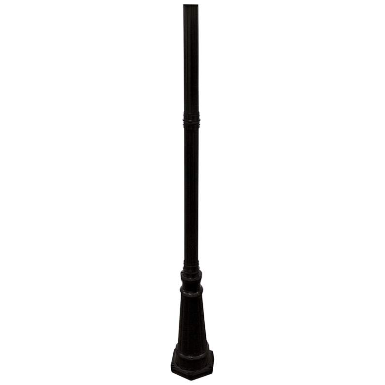 Imperial 79&quot; High Black Outdoor Post Light Pole