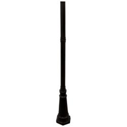 Imperial 79&quot; High Black Outdoor Post Light Pole