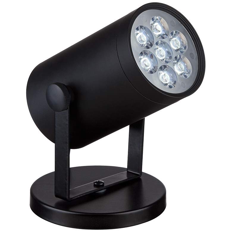 Image 2 Imperial Black 4 1/2 inch High LED Uplight