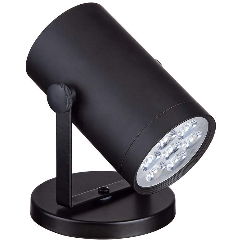 Image 3 Imperial Black 4 1/2 inch High LED Uplight more views