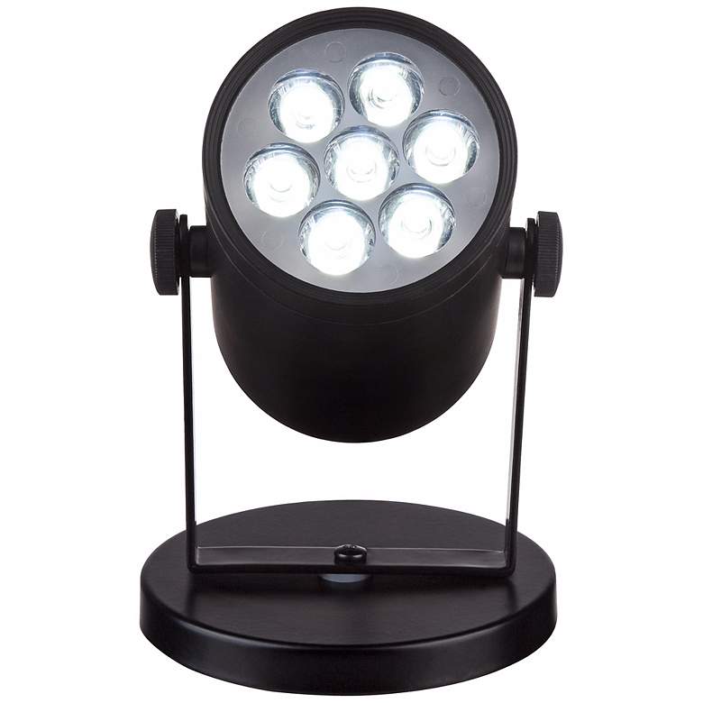 Image 6 Imperial Black 4 1/2 inch High LED Uplight more views