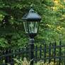 Watch A Video About the Imperial Bulb Black LED Solar Outdoor Post Light