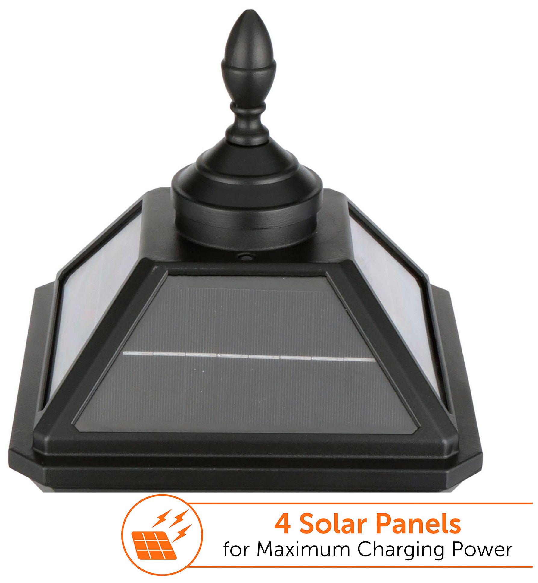 Imperial Bulb 24 1/4"H Black LED 3-Light Outdoor Post Light