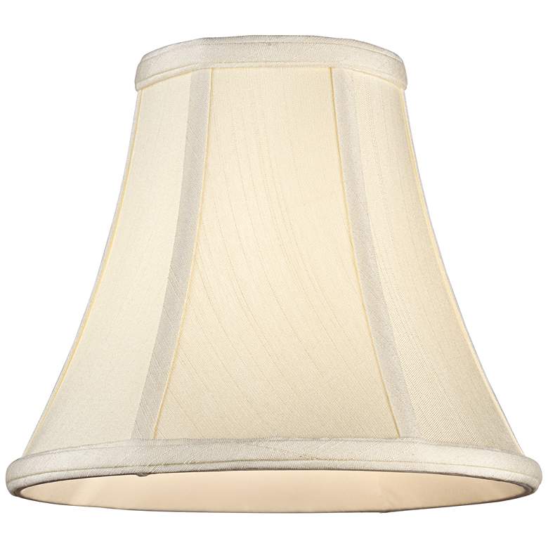 Image 2 Imperial Collection&#8482; Creme Bell Lamp Shade 4.5x9x8 (Spider) more views