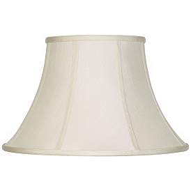 Image1 of Imperial Collection Creme Bell Lamp Shade 9x17x11 (Spider)
