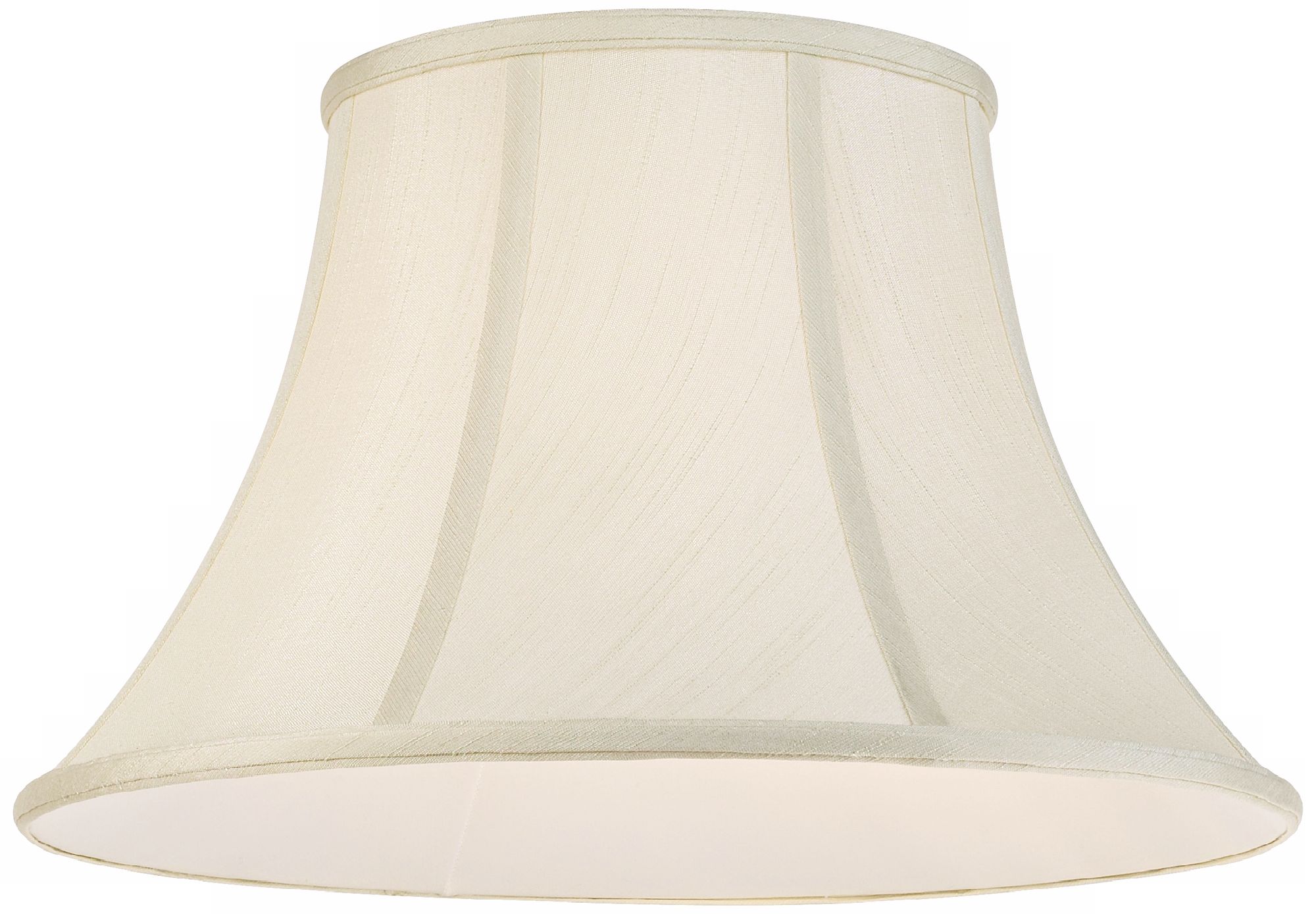 Imperial Collection Creme Bell Lamp Shade 9x17x11 (Spider) R2641