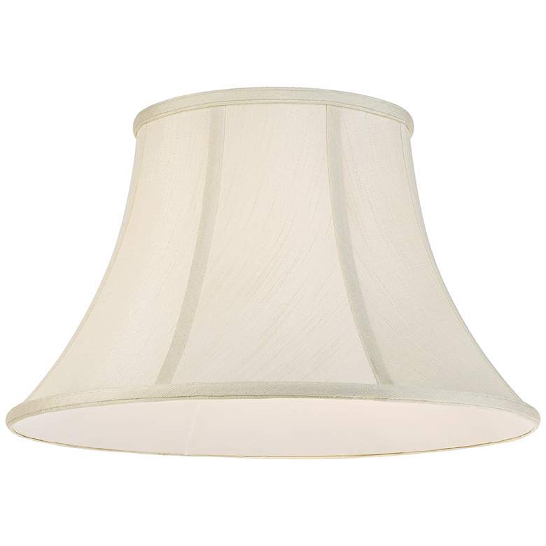 Imperial Collection Creme Bell Lamp Shade 9x17x11 (Spider) more views