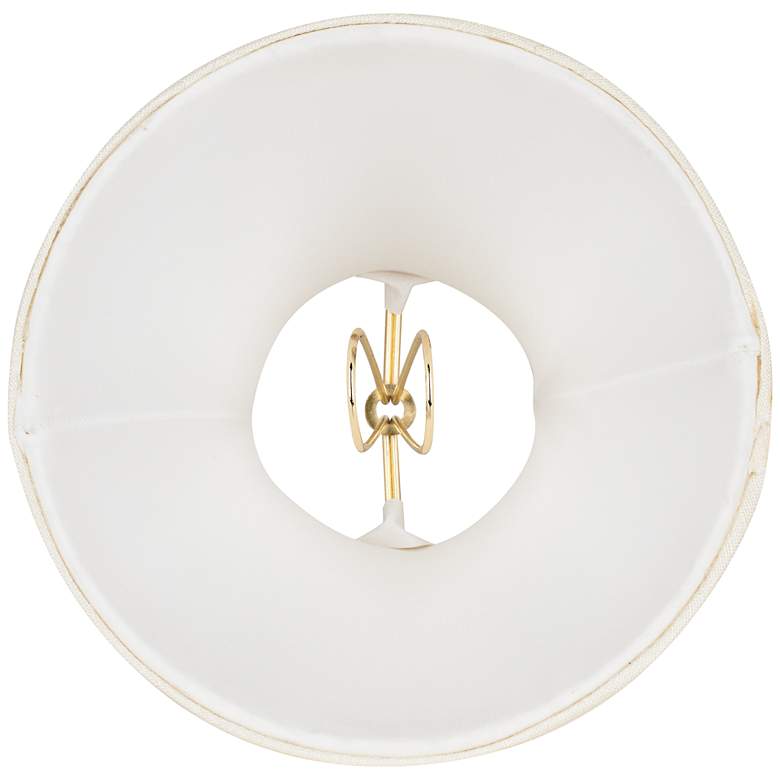 Image 4 Imperial Collection&#8482; Creme Bell Shade 3x6x5 (Clip-On) more views